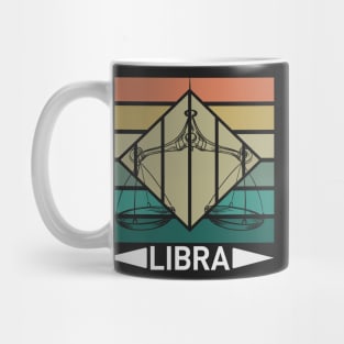 Libra Zodiac Vintage Horoscope Mug